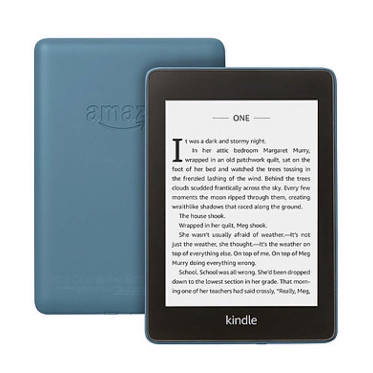 Máy đọc sách Kindle PaperWhite Gen 4 (10th) - Bản 8GB - Hàng chính hãng - Xanh Ngọc