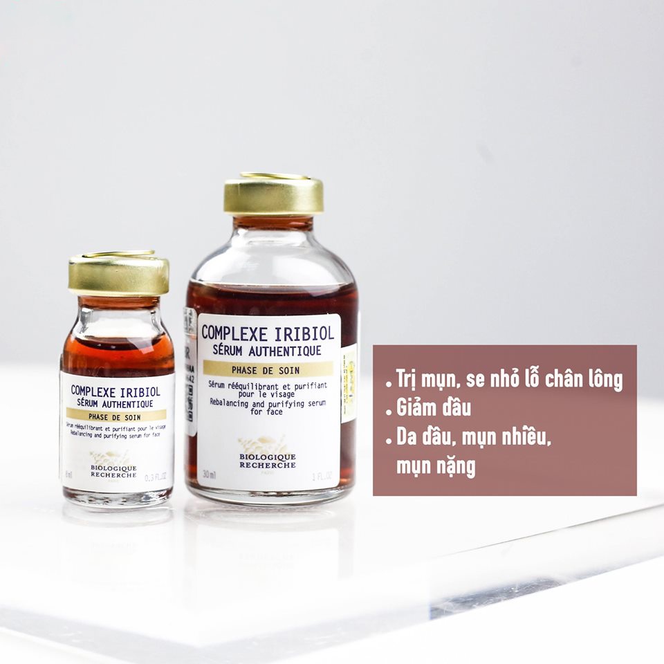 Tinh Chất Cách Ly Vi Khuẩn, Đánh Bật Mụn Và Cân Bằng Nhờn Biologique Recherche Complexe Iribiol