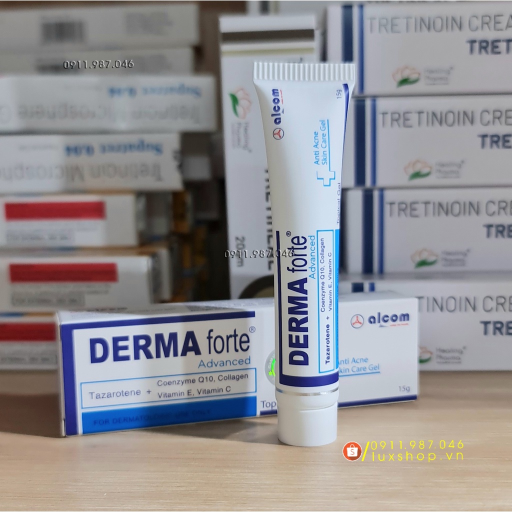 Gel Derma Forte Advanced giảm mụn và thâm chính hãng - PN99882