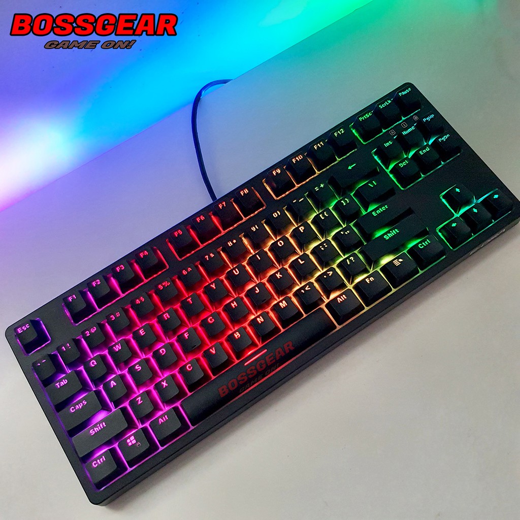 [Mã 66ELHASALE hoàn 7% đơn 500K] Bàn Phím Cơ E-Dra EK387 RGB ( Blue/Red/Brown SwitchLED RGB )