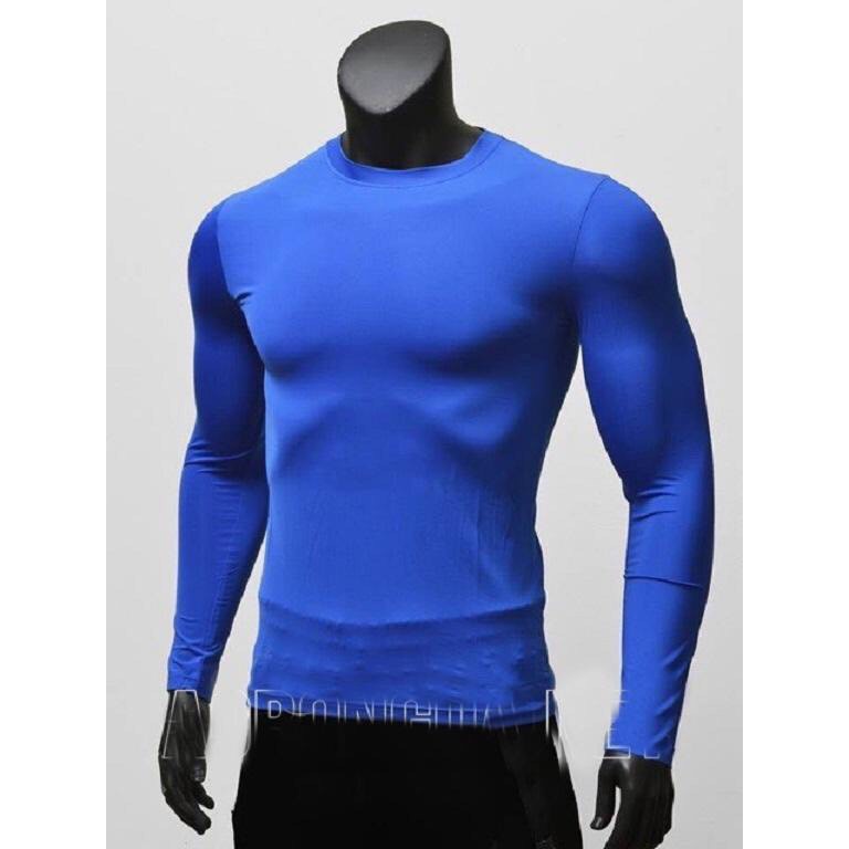 Áo giữ nhiệt nam - Áo dài tay thể thao tập gym nam - 4 chiều - co giãn - mềm mịn - khoe body - 6 màu trơn | BigBuy360 - bigbuy360.vn