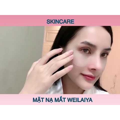 Mask Mắt Weilaiya giảm thâm , giảm nhăn Hộp 60 Miếng