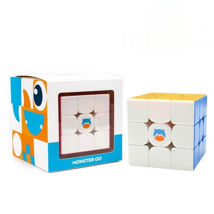 [Chính Hãng] Rubik 3x3 Monster Go MG3 Cao Cấp Gan MG356 Cube Rubic 3 Tầng Stickerless