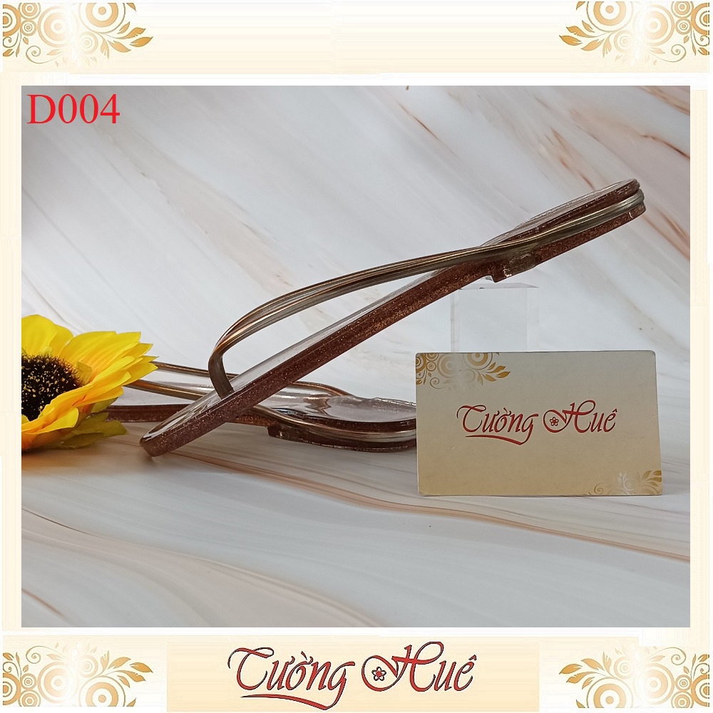 Dép Kẹp Trong Kim Tuyến Thời Trang Phong Cách Nhẹ Nhàng Trẻ Trung