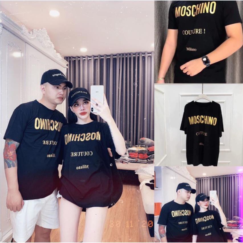 ! Áo phông đen Mos Form Unisex ⚡ GIÁ GỐC TẬN XƯỞNG ⚡ Áo dấu quần Fullbox tem mác + túi zip - SUM .