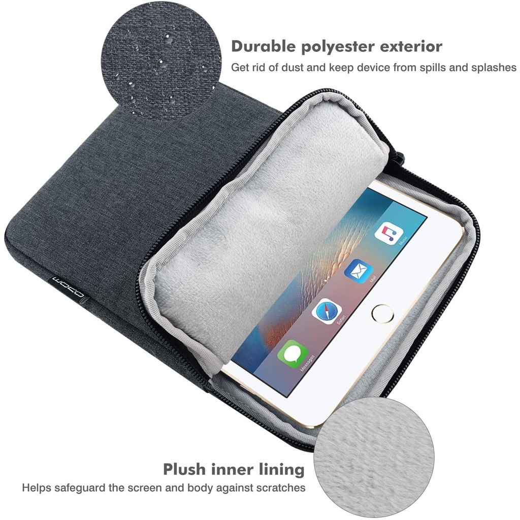 Túi Đựng Máy Tính Bảng iPad Mini 6th Gen 8.3&quot; 2021 iPad Mini 5/4/3/2/1 Bằng Polyester