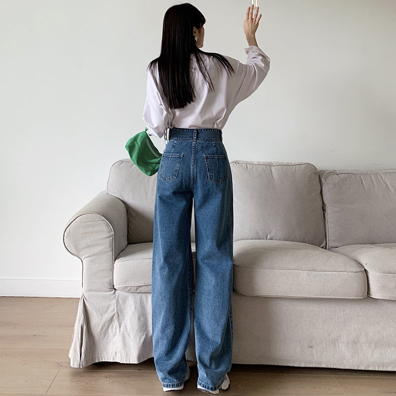 Quần Jeans Dài Ống Rộng Thời Trang Dành Cho Nữ | BigBuy360 - bigbuy360.vn