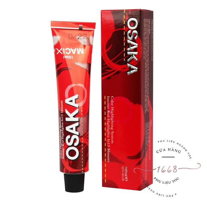 THUỐC NHUỘM OSAKA 100ML + TRỢ NHUỘM LAVOX OXY