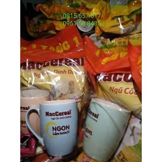 [ TẶNG LY SỨ HOẶC BÁT ] NGŨ CỐC MACCERAL 20 GÓI BỔ SUNG DINH DƯỠNG & CANXI