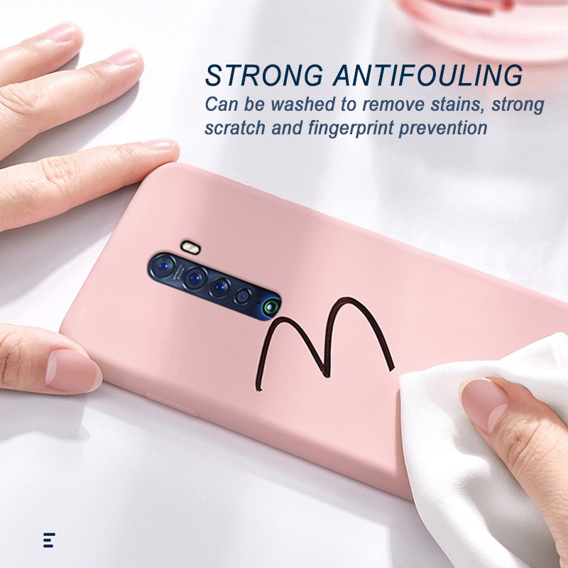 Ốp điện thoại silicon mềm đơn giản cho OPPO Reno 2 2Z 2F | BigBuy360 - bigbuy360.vn