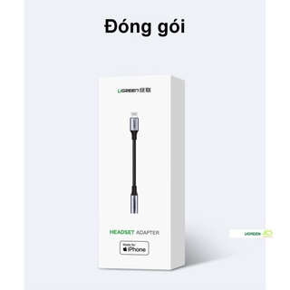 Cáp sang 3.5mm Audio chuẩn MFI UGREEN US211