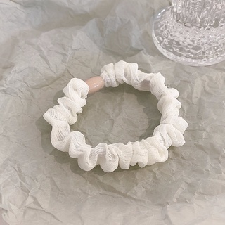 Cột Tóc Vải Scrunchie Nơ Tiểu Thư Hàn Quốc Xinh