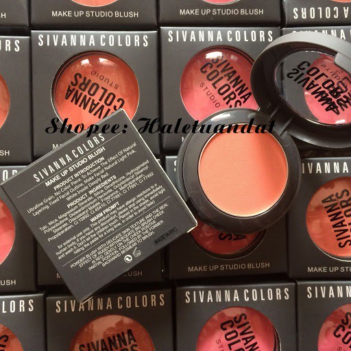 Phấn Má Hồng Sivanna Colors Fantastic Blusher DU105