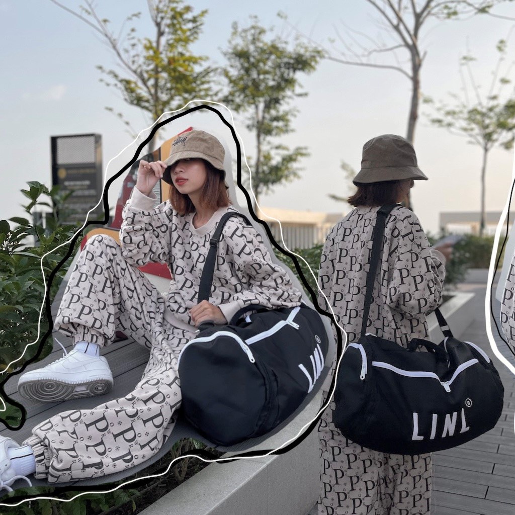 Túi trống du lịch LINLIN Chất Liệu Chống Thấm, Có Thể Gấp Gọn