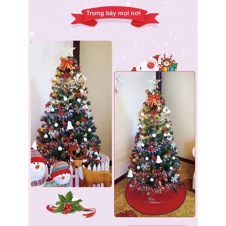 Cây Thông Noel 1m5 Kèm 108 Phụ Kiện Lung Linh Trang Trí Ngày Giáng Sinh