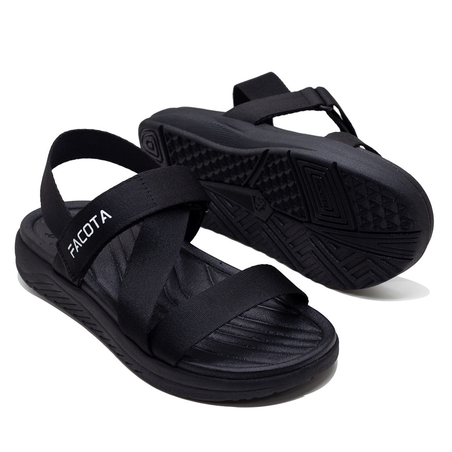 FACOTA │Giày Sandal Unisex thể thao Facota V6 R11 - XÁM ĐẬM