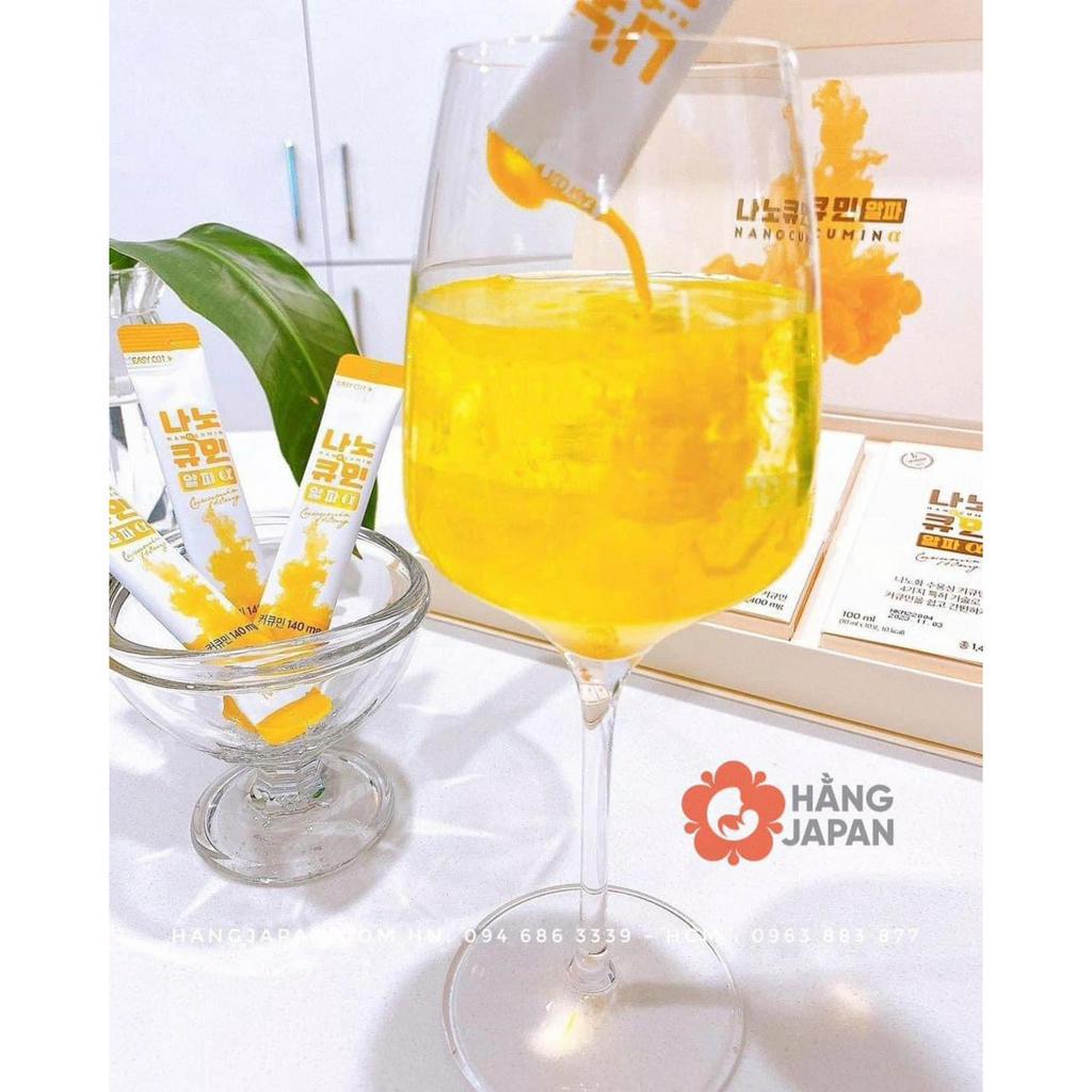 Nghệ Nano Curcumin nội địa Hàn mẫu mới 30 gói(Date 2025)
