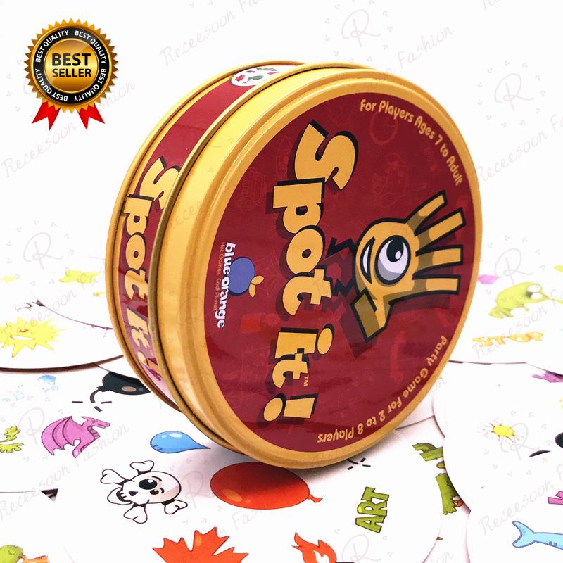 Bộ trò chơi Board Game Spot It vui nhộn cho gia đình