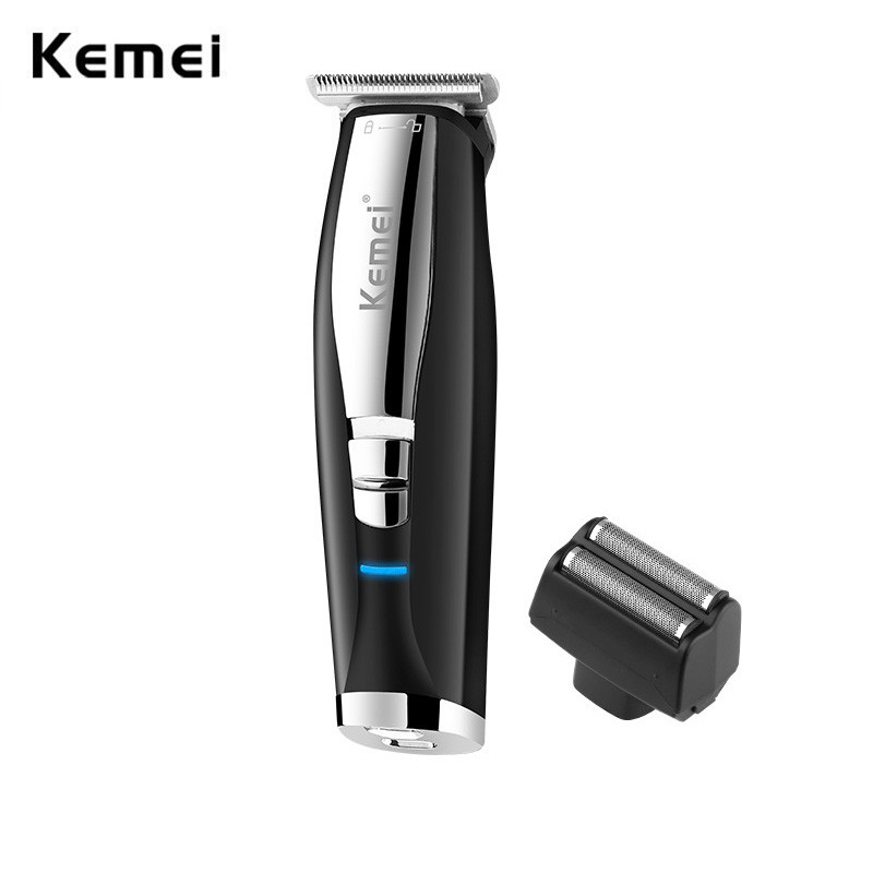 Máy cạo râu tóc Kemei cạo đầu trọc 0mm dành cho nam