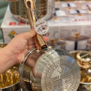 BỘ NỒI MẠ VÀNG CHEF & CHEF