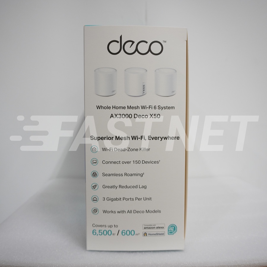 Hệ Thống Wi-Fi 6 Mesh Cho Gia Đình Deco X50 Chuẩn AX3000