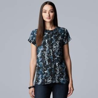Áo sơ mi nữ cổ tàu Simply Vera