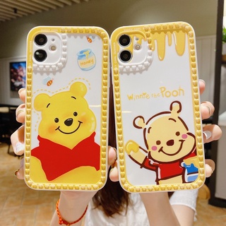Ốp Điện Thoại Tpu In Hình Gấu Pooh Thời Trang Chất Lượng Cao Cho Iphone 6 6s 7 8 Plus Se 2020 X Xr Xs Max 11 12 13 Pro Max 12 13 Mini
