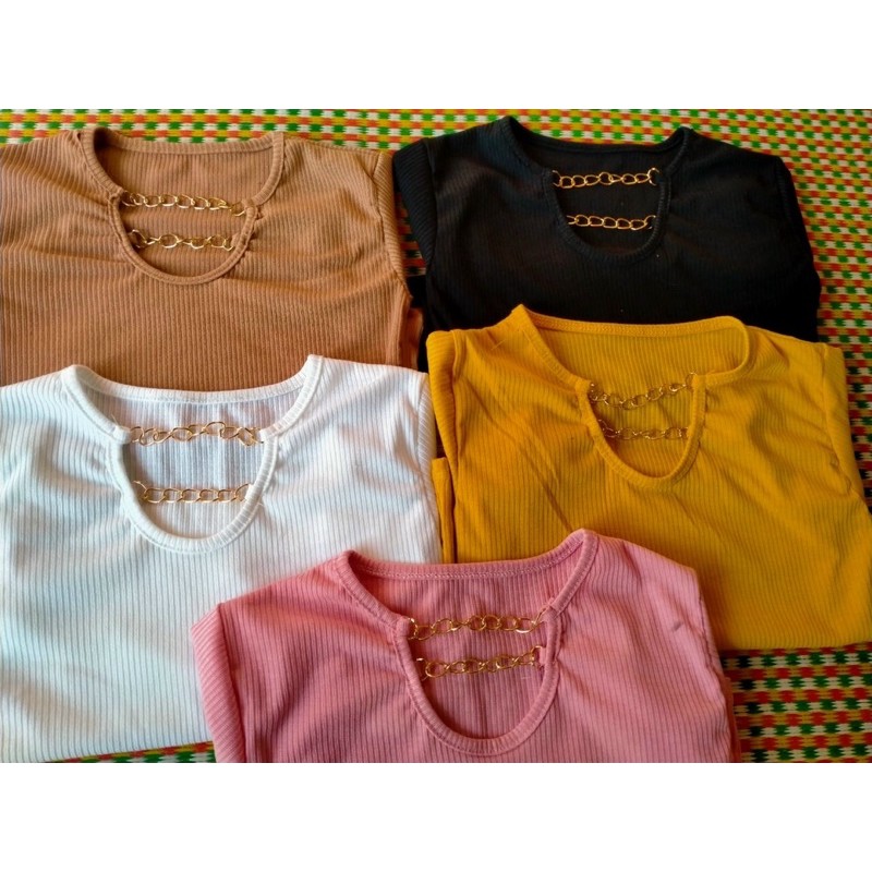 ÁO CROPTOP CỔ CHỮ V [FREESHIP] [CLIP THẬT] [BIC SALE] hàng loại 1, vải dày | BigBuy360 - bigbuy360.vn