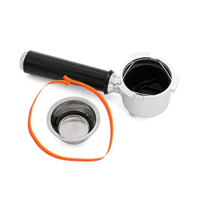 Giỏ lọc Delonghi EC 680 685 820. PHIN LỌC 2 TÁCH PHI 61.5 X 26.5MM