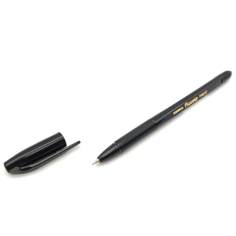 Bút Bi 0.7 mm Zebra Piccolo C-BA37-ZA-BK - Mực Đen