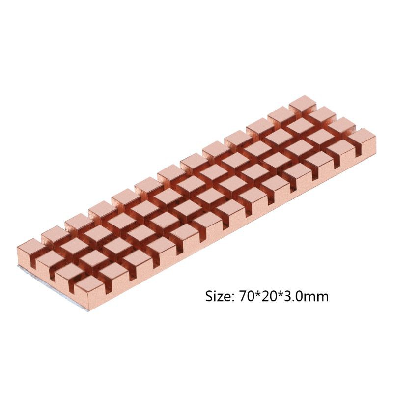 Linh Kiện Tản Nhiệt M.2 Ngff 2280 Pci-E Nvme Ssd 70x20mm