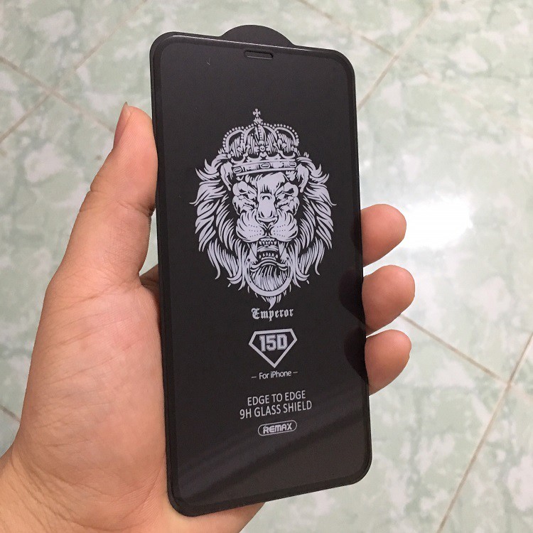 Miếng dán cường lực iphone 6 Plus 7 Plus 8 Plus X Xr Xs Max 11 pro max Full màn Chống vân 15D remax