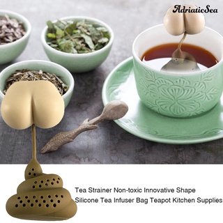 Dụng cụ lọc trà bằng silicone thiết kế độc đáo