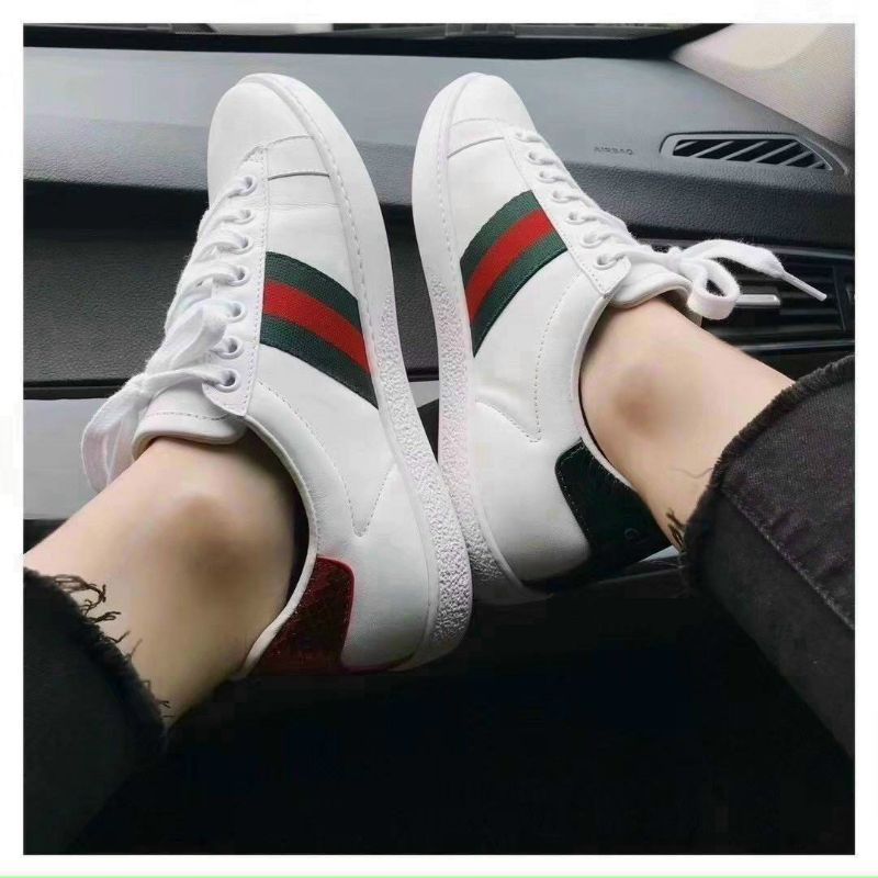 pl(VIDEO) Giày Thể Thao Trắng Ong Basic Da Mềm Êm Fullbox Hãng Cao Cấp