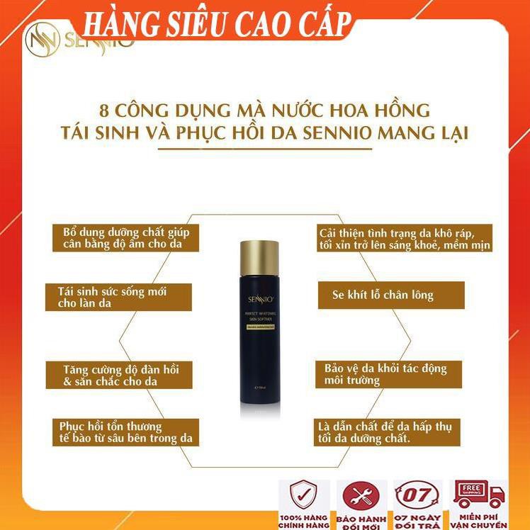 [ FreeShip - MUA 1 TẶNG 1 ] Nước hoa hồng cho da dầu, da mụn đa năng cao cấp/ Nước hoa hồng chính hãng sennio hàn quốc