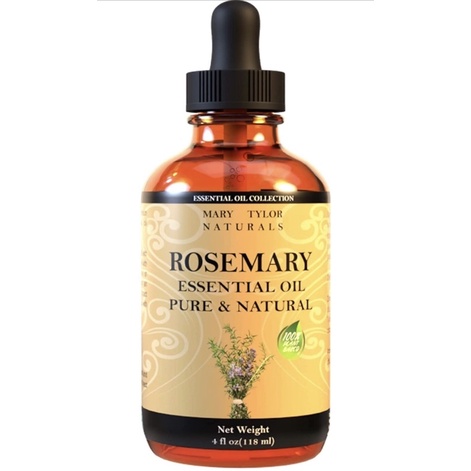 Tinh dầu Hương Thảo Rosemary Essential Oil Mary Tylor Naturals, Therapeutic Grade 118ml USA