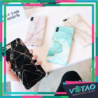 Ốp lưng Iphone vân đá loang - Vỏ bảo vệ điện thoại làm từ chất liệu Silicon cao cấp - Giảm va đập, chống bụi