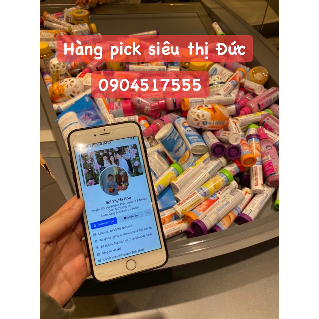 Khử mùi và làm thơm toilet Denkmit, thơm toilet Denkmit Đức.