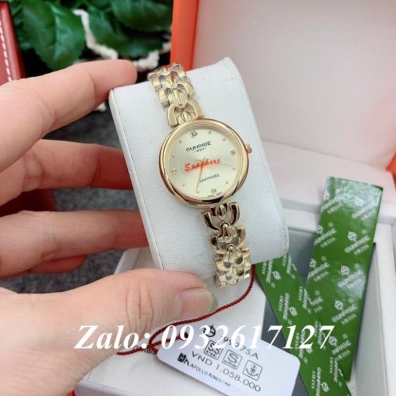 Đồng Hồ Lắc Tay Nữ Sunrise 9977SA Chính Hãng 26mm