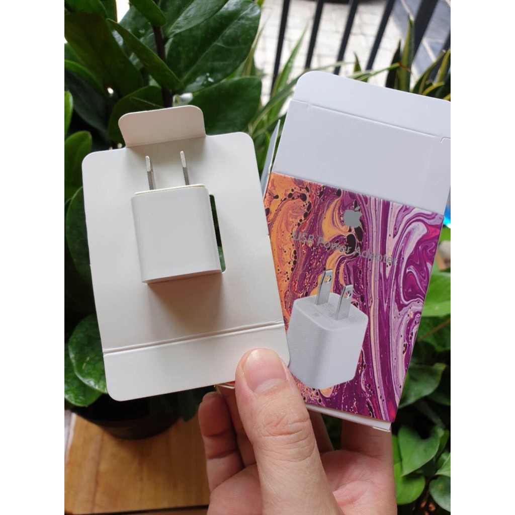 Cục sạc, củ sạc vuông phụ kiện fullbox cho các dòng điện thoại iPhone5/6/7/8/X/XS 5V A21