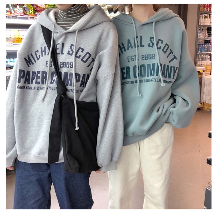 Áo hoodie nỉ bông xám tím unisex, thời trang thu đông 2021. | BigBuy360 - bigbuy360.vn