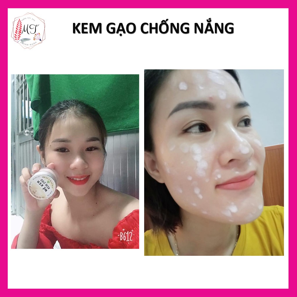 Kem Gạo Chống Nắng Dưỡng Da Mẹ Ken 30ml - Dưỡng Da Ban Ngày, Ban Đêm An Toàn Hiệu Quả