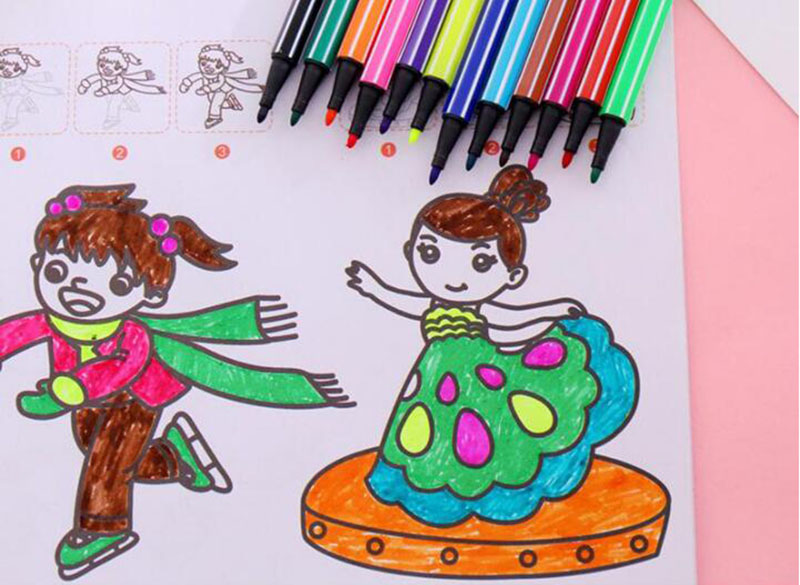 Set 36 / 24 / 18 / 12 bút màu nước không độc hại cho bé