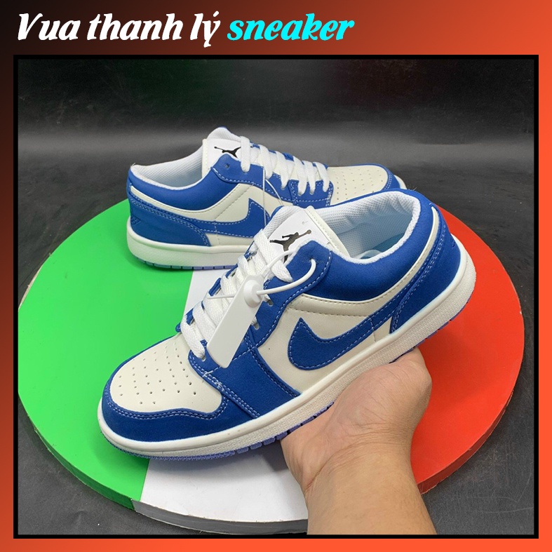 Giày Jordan cổ thấp xanh, đỏ, đen, vàng, trắng - Giày thể thao nam nữ - hàng thanh lý | BigBuy360 - bigbuy360.vn