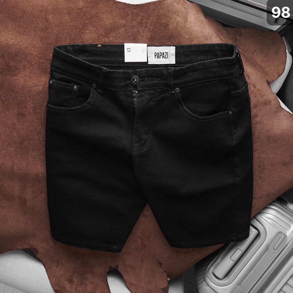 Quần jean rách màu xanh, Quần bò, Quần short nam, thiết kế đơn giản, chât co giãn, vải mền mịn, thích hợp cho dạo PAPAZI