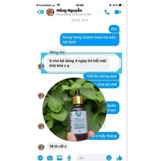 Tinh chất húng chanh 30ml