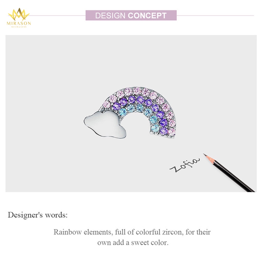 MIRASON - Charm Bạc 925 Cao Cấp - MCH022