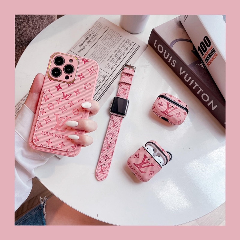 🖤 Combo case lv hồng đựng thẻ