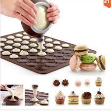 [An Toàn – Tiết Kiệm] Tấm Lót Nướng Bánh MACARON loại 30 lỗ tiện dụng