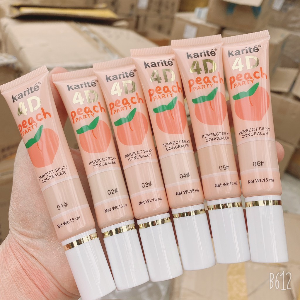 Kem nền che khuyết điểm 4D Peach của kissbeauty P405 | BigBuy360 - bigbuy360.vn